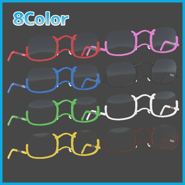 【無料】モクリめがね【MA対応】