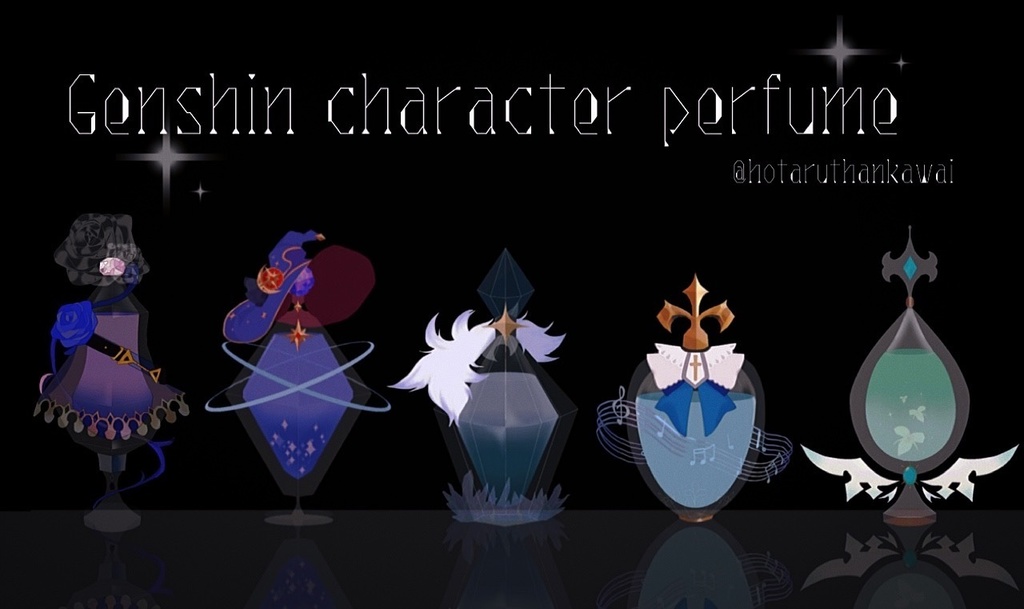 原神image character perfume