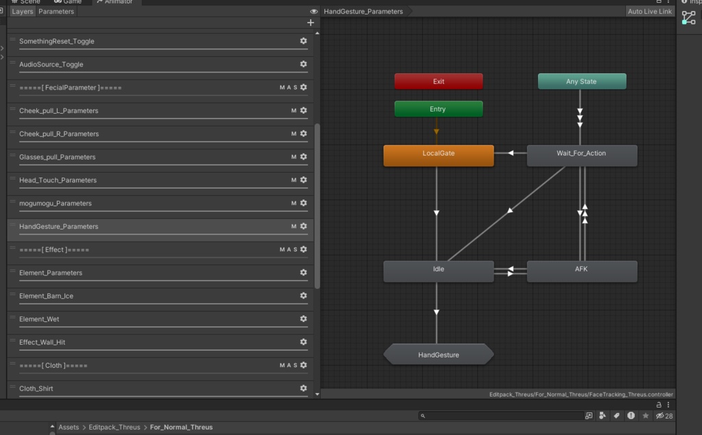 LocalGate処理を行ったスレウスのFX_Animator