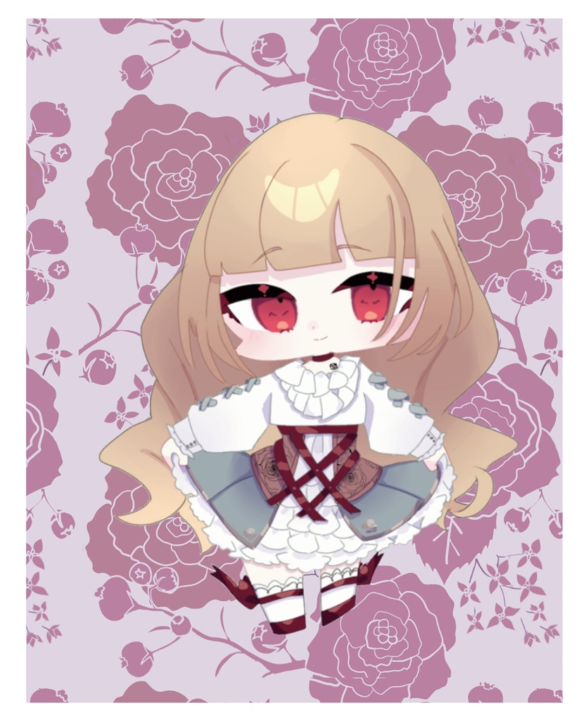 BLACK ROSEちほー6 エリー アクリルスタンド