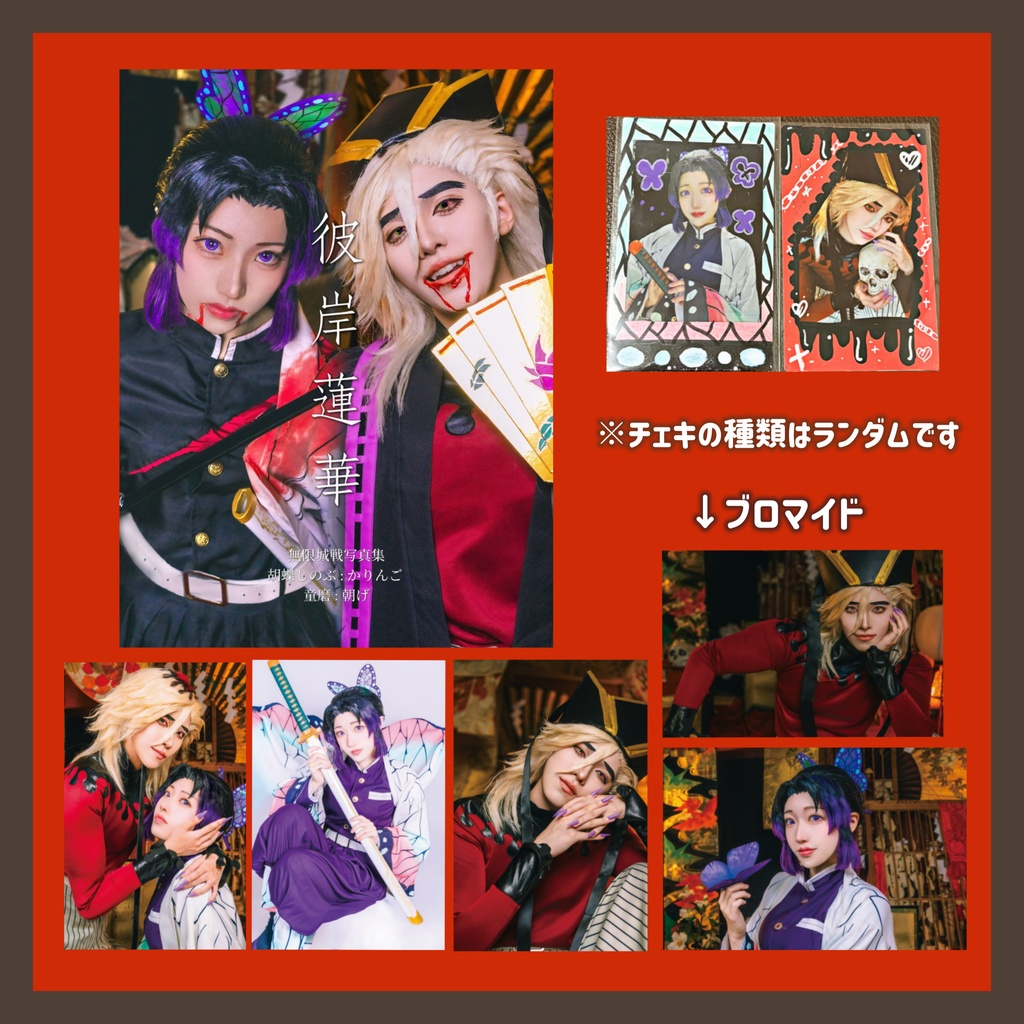 胡蝶しのぶVS童磨 写真集 新刊セット