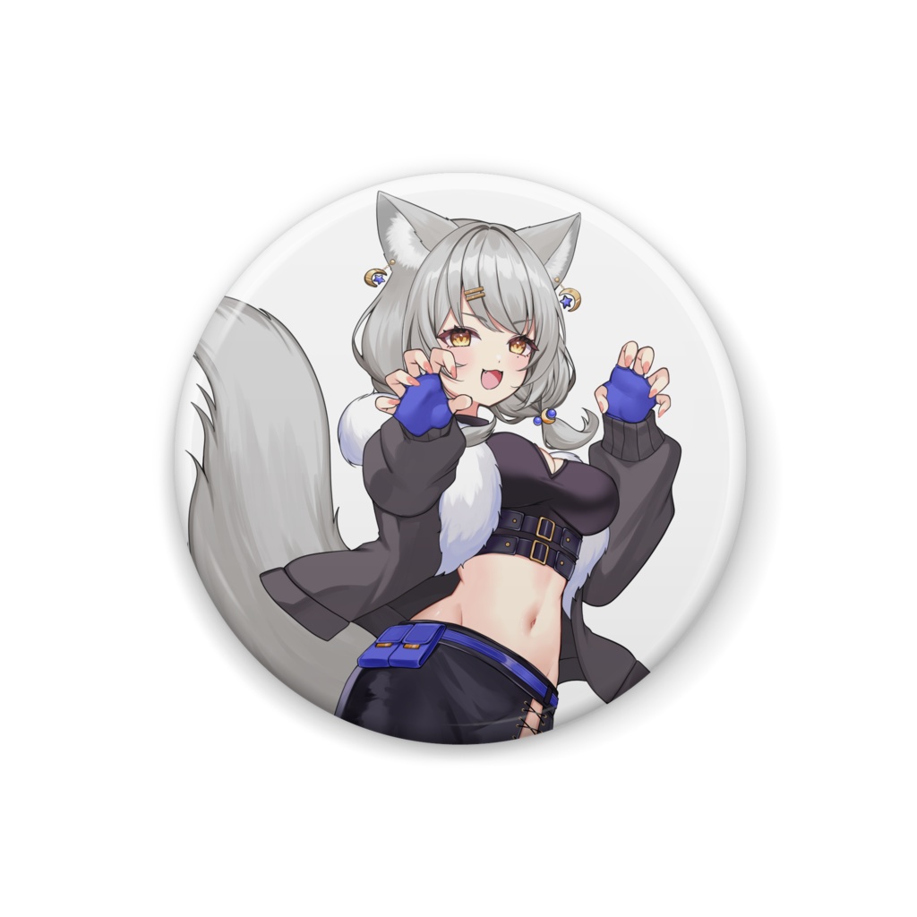 月乃ろね缶バッジ