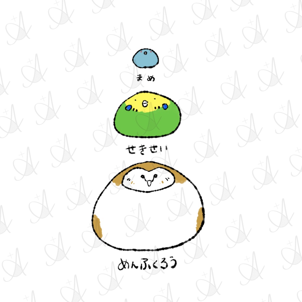 鳥アニマルズ トートバックM