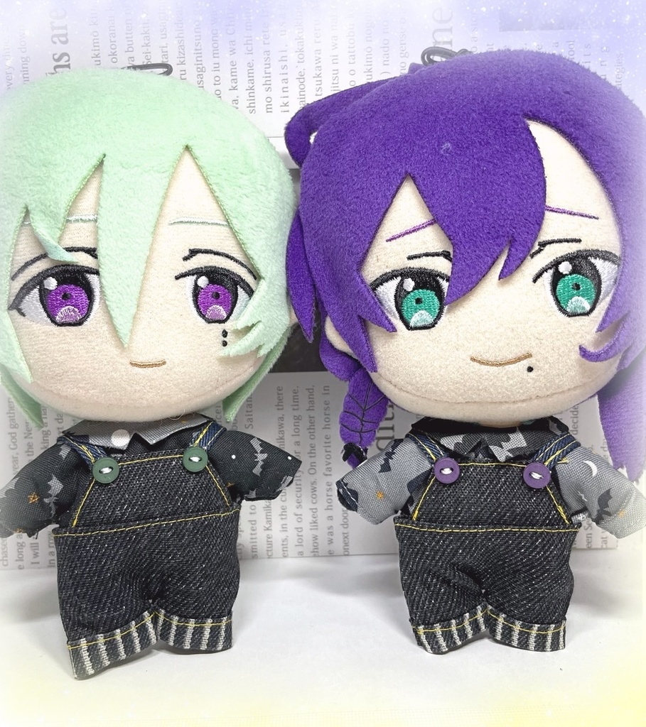 デニムサロペット(ストライプ)