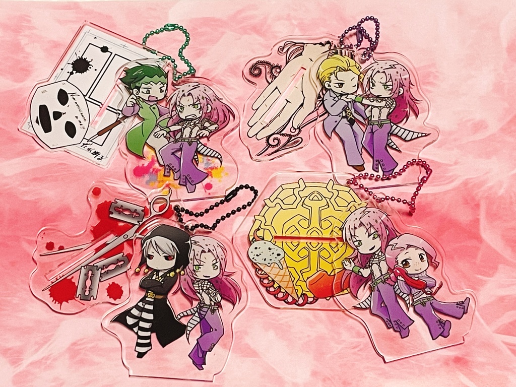 アクリルスタンドキーホルダー