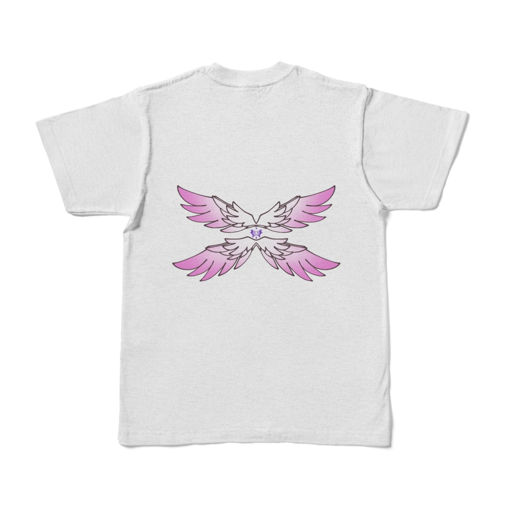 【シャツアッシュxカラーライン】奏月ここキャラクターズ カラーTシャツ - S ~XL【受注生産】