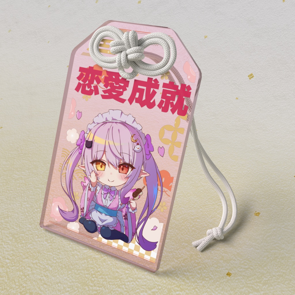 「奏月ここ」アクリルお守り