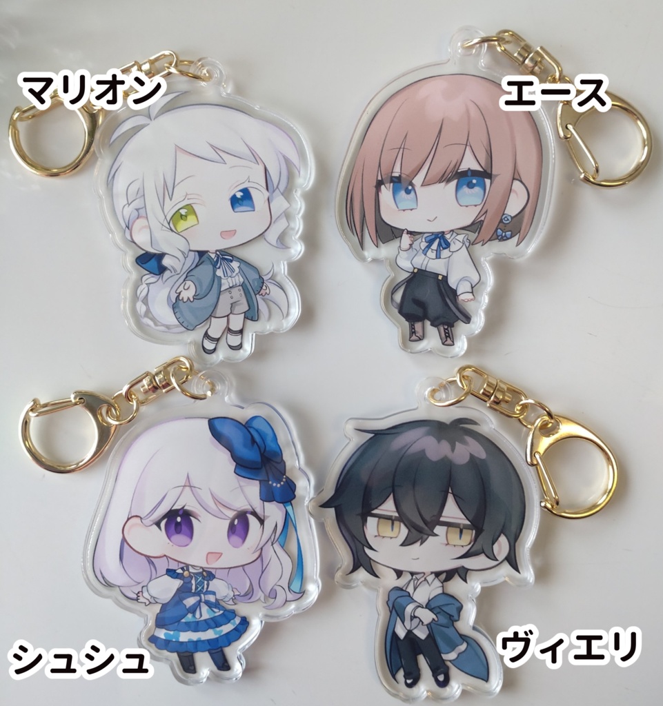 【アクリルキーホルダー】アニマギア アクリルキーホルダー4種【一次創作キャラ】