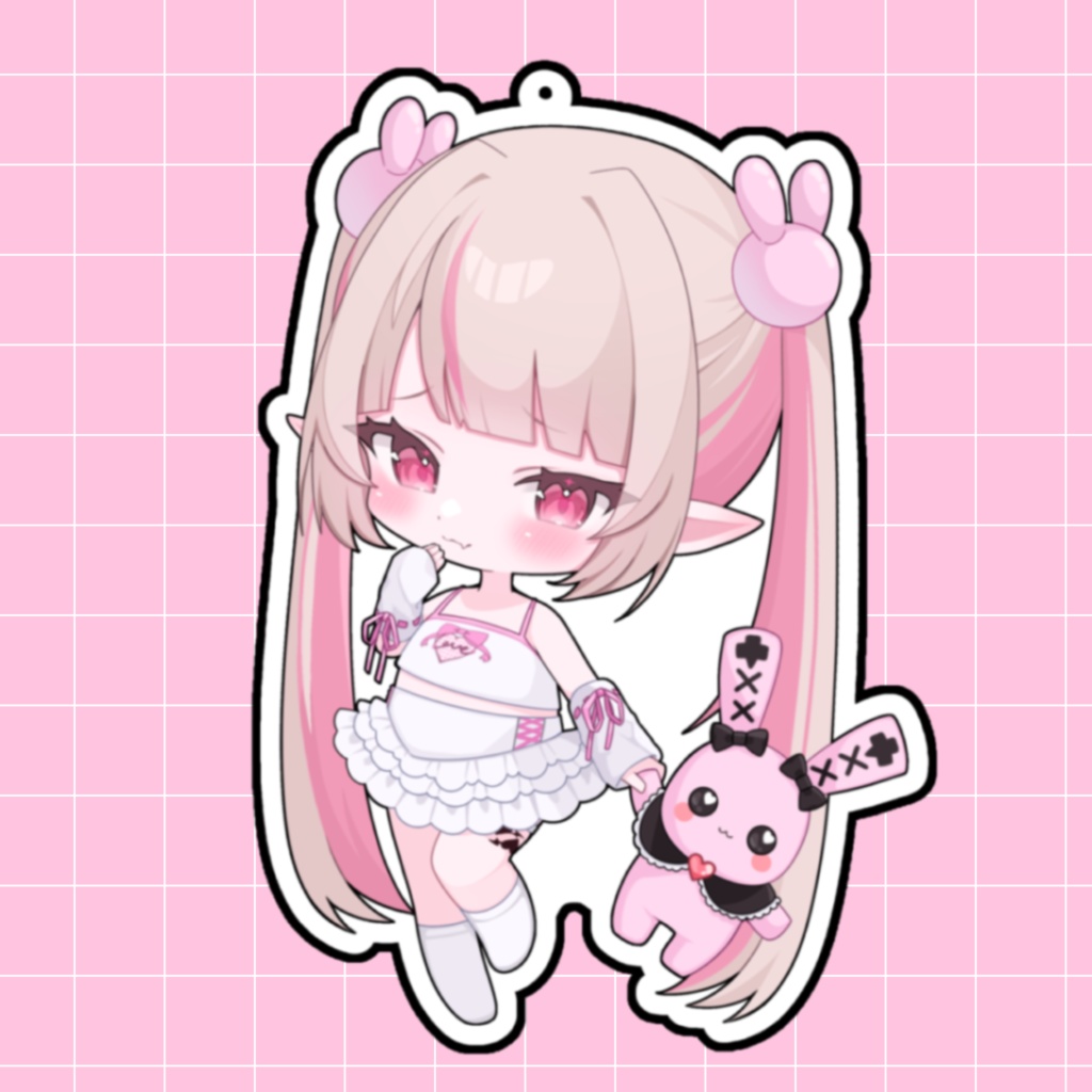 【にじそうさく10】魔界ノりりむちゃんアクキー【非公式】