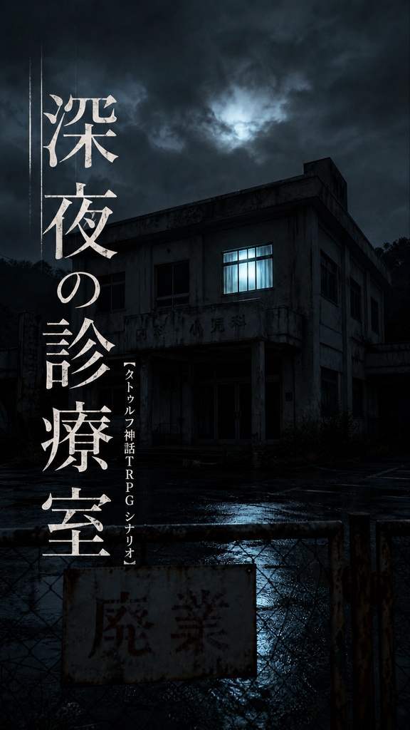 深夜の診療室【クトゥルフ神話TRPG シナリオ】