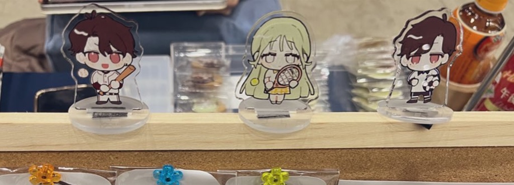 アクリルスタンド(スポーツ編)