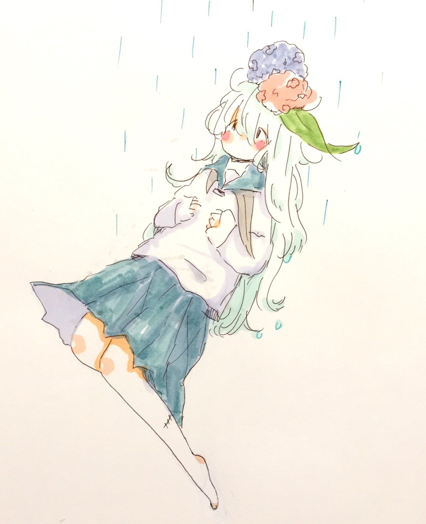 紫陽花のあの娘