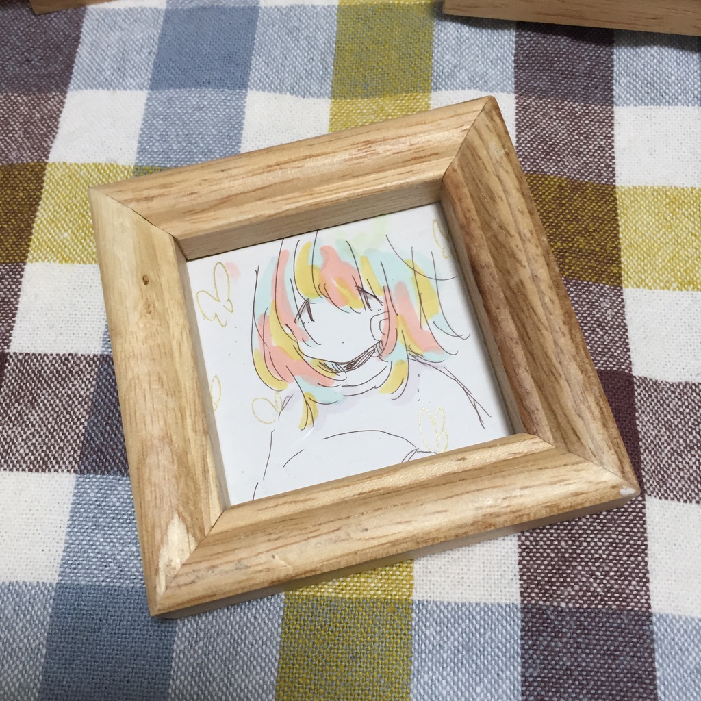 女の子ミニ原画