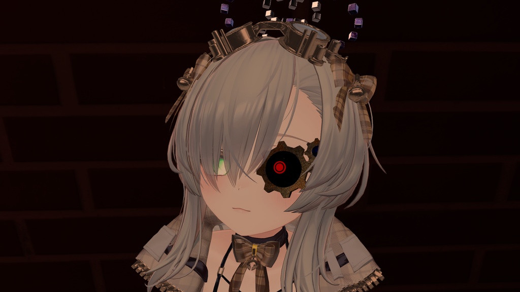 【アニメーション付き】スチームパンクモノクル