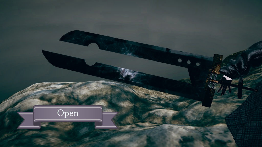 【アニメーション付き・MA対応】『処刑人の大剣』