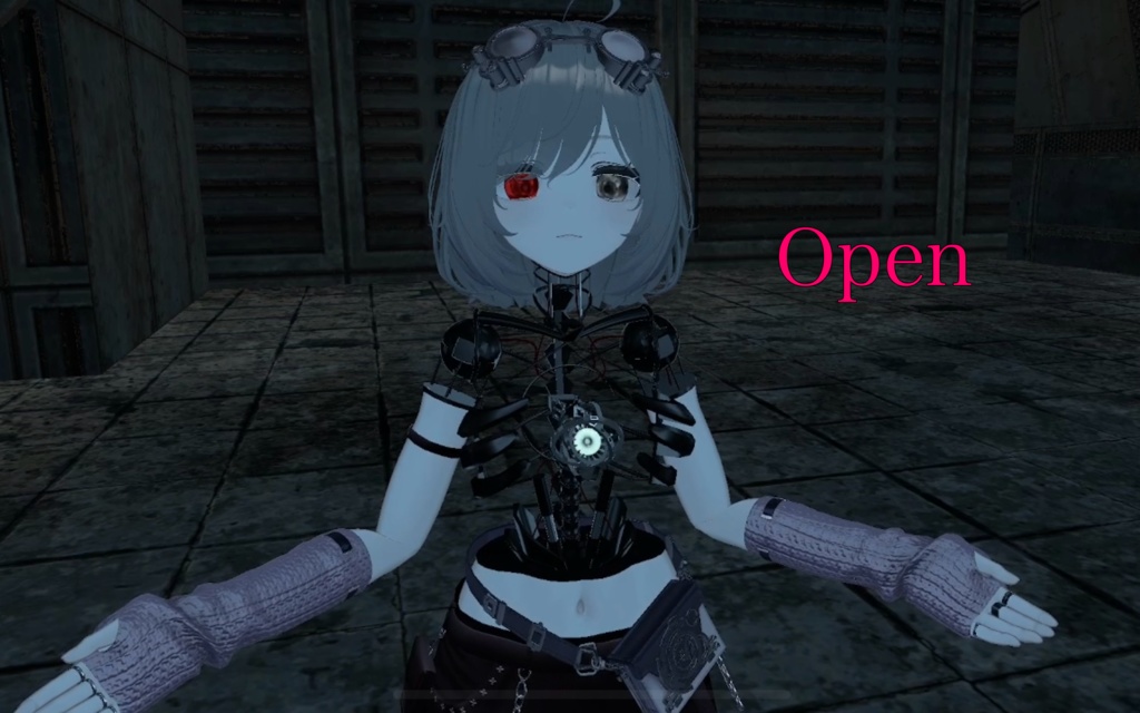 【アニメーション付き・MA対応】マヌカ対応『機械化義体』