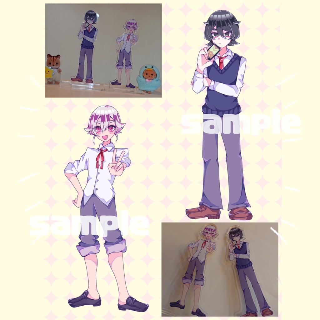 アイコン・ヘッダー・立ち絵などの制作承ります!