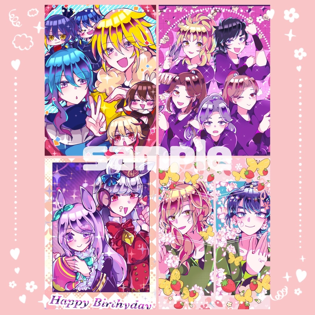 アイコン・ヘッダー・立ち絵などの制作承ります!