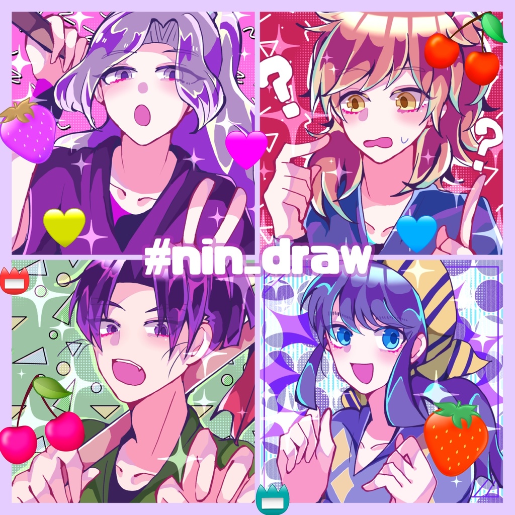 アイコン・ヘッダー・立ち絵などの制作承ります!