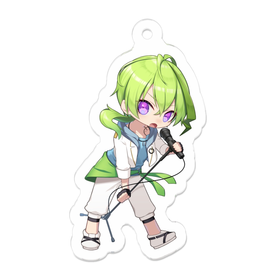 【電気ミツル】アクリルキーホルダー【デフォルメsing】