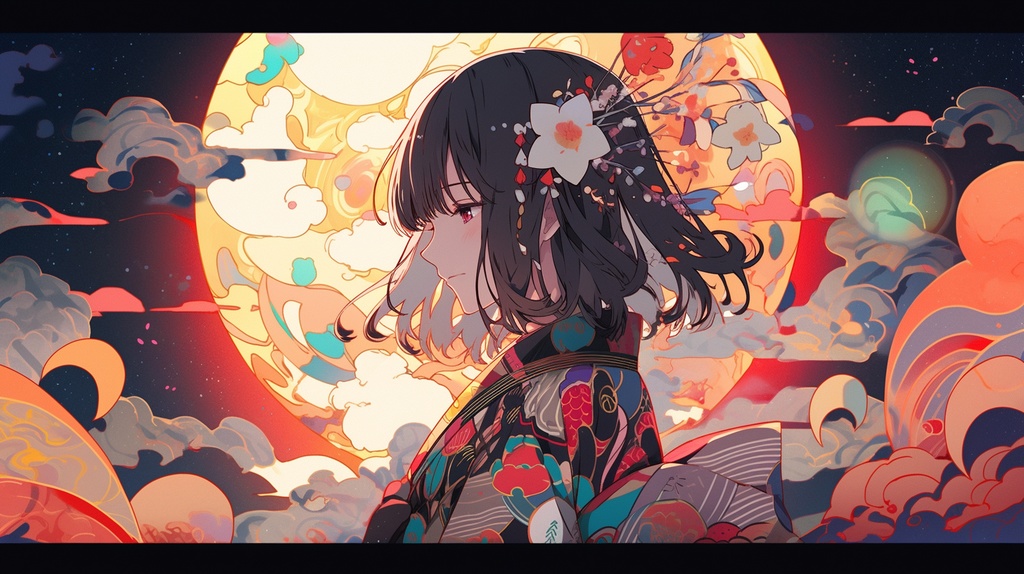 【フリーBGM】愁月