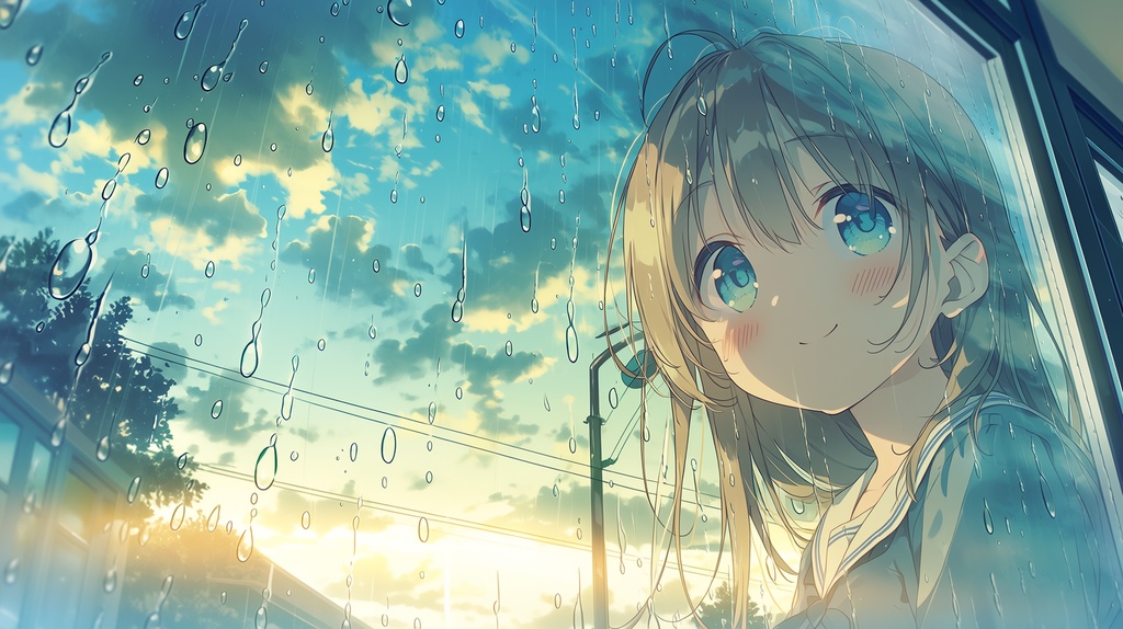 【フリーBGM】PM3:42 雨より宙へ。