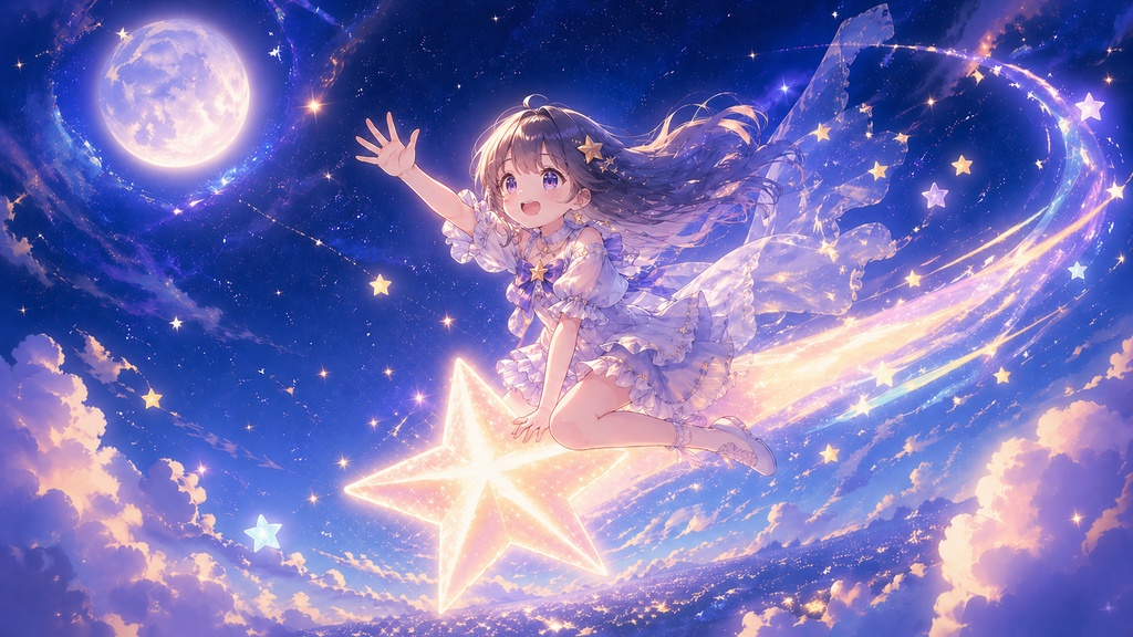 【フリーBGM】星巡りの向こうへ【配信や動画のエンディングに使えそうな曲】