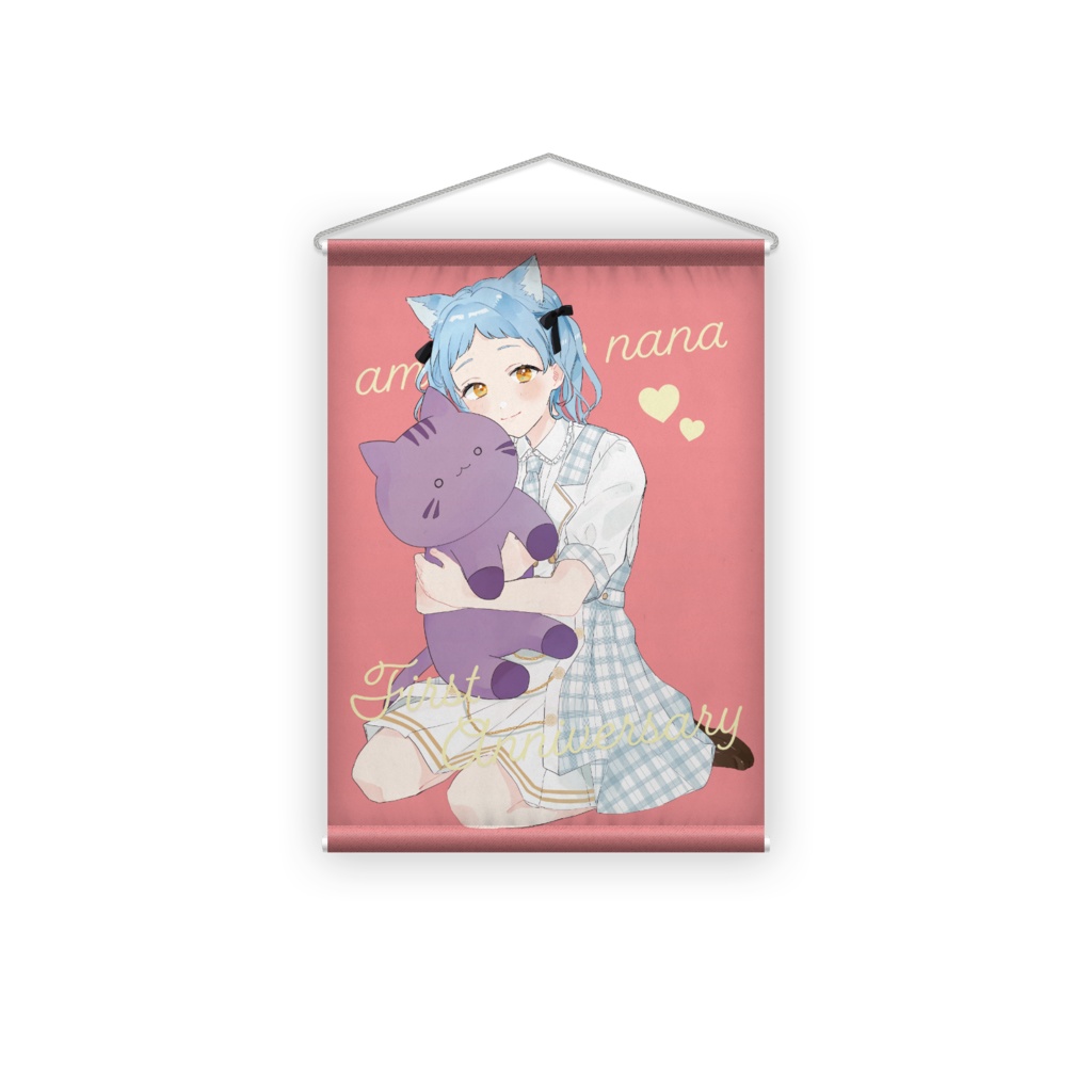 1thAnniversary おめでとうぐなさん タペストリー