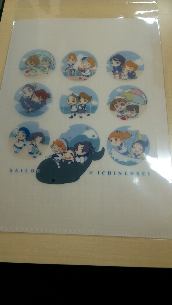 クリアファイル(１年生セーラー)