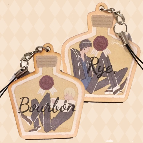 ウッドキーホルダー