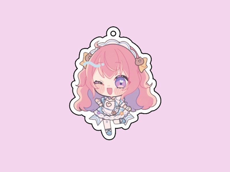 星雲みるく1周年記念🌟アクリルキーホルダー