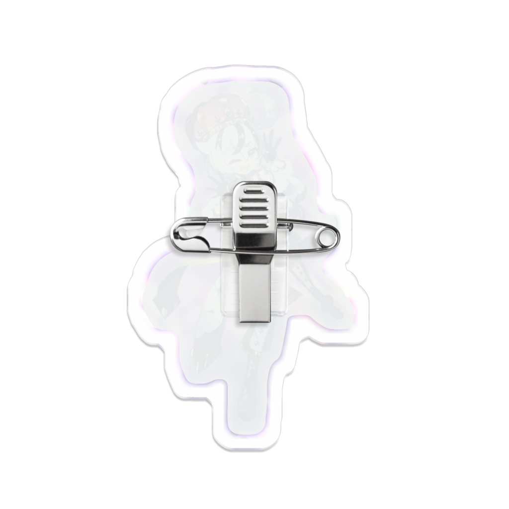 庭月おしろアクリルバッジ