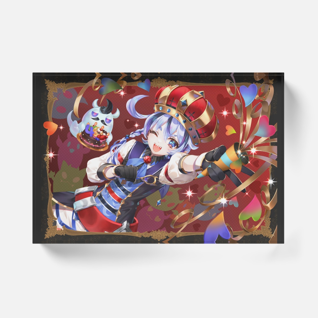 庭月アクリルブロック 4周年記念モデル