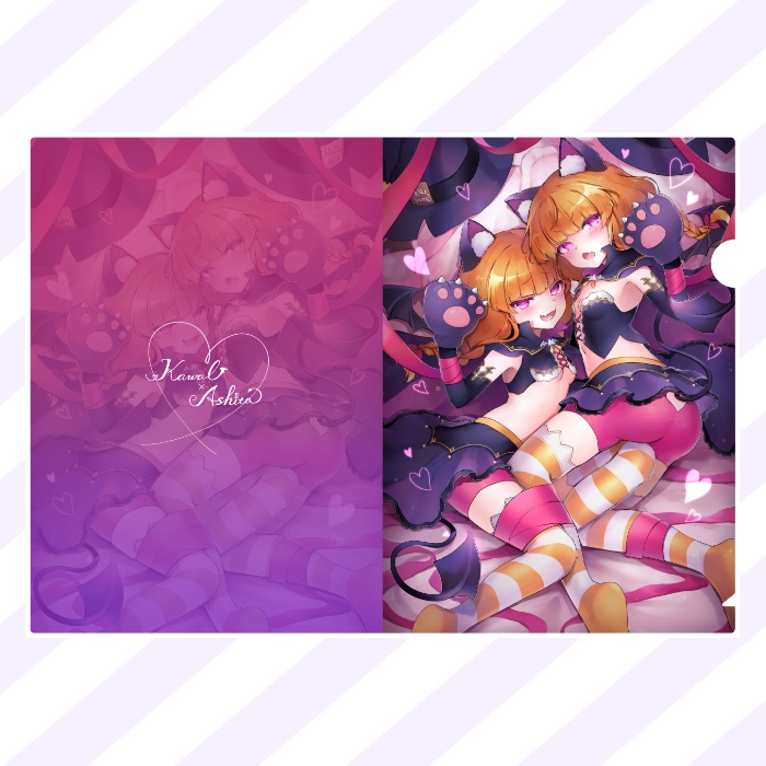 カヲル&アシタ(猫耳) A4クリアファイル