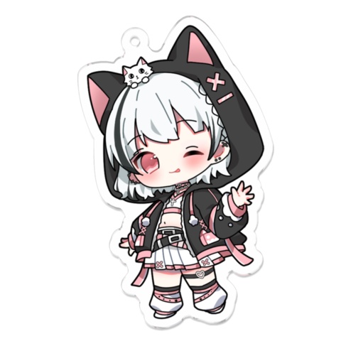 アクリルキーホルダー(ウィンク)