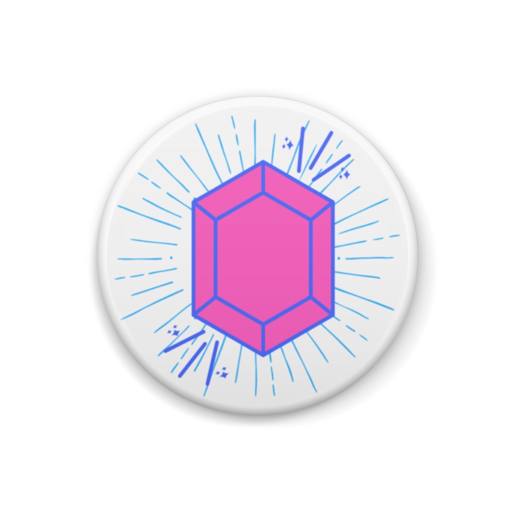 My pace room 缶バッジ