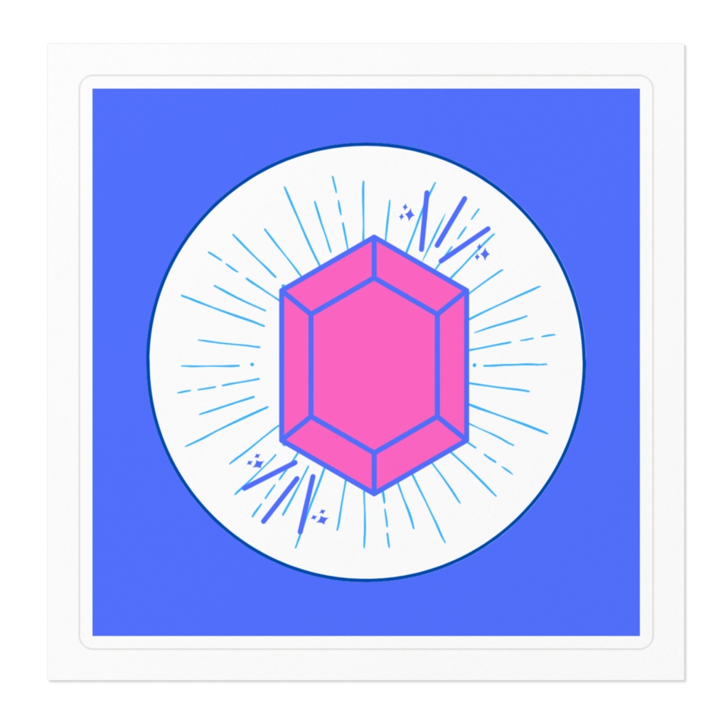 My pace room ステッカー