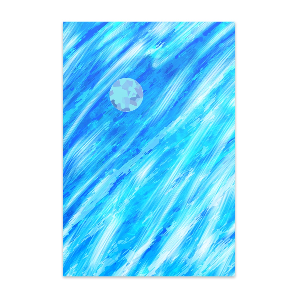 月と星空
