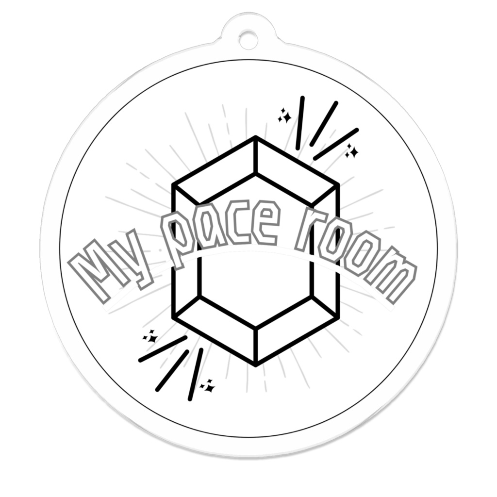 My pace room：アクリルキーホルダー