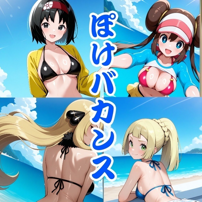 ポケモンガールズ バカンス イラスト集