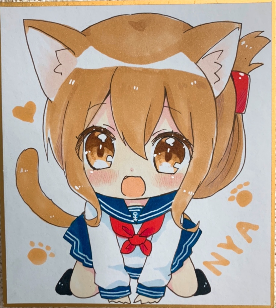 艦これ 電 ミニ色紙 なめくず Booth