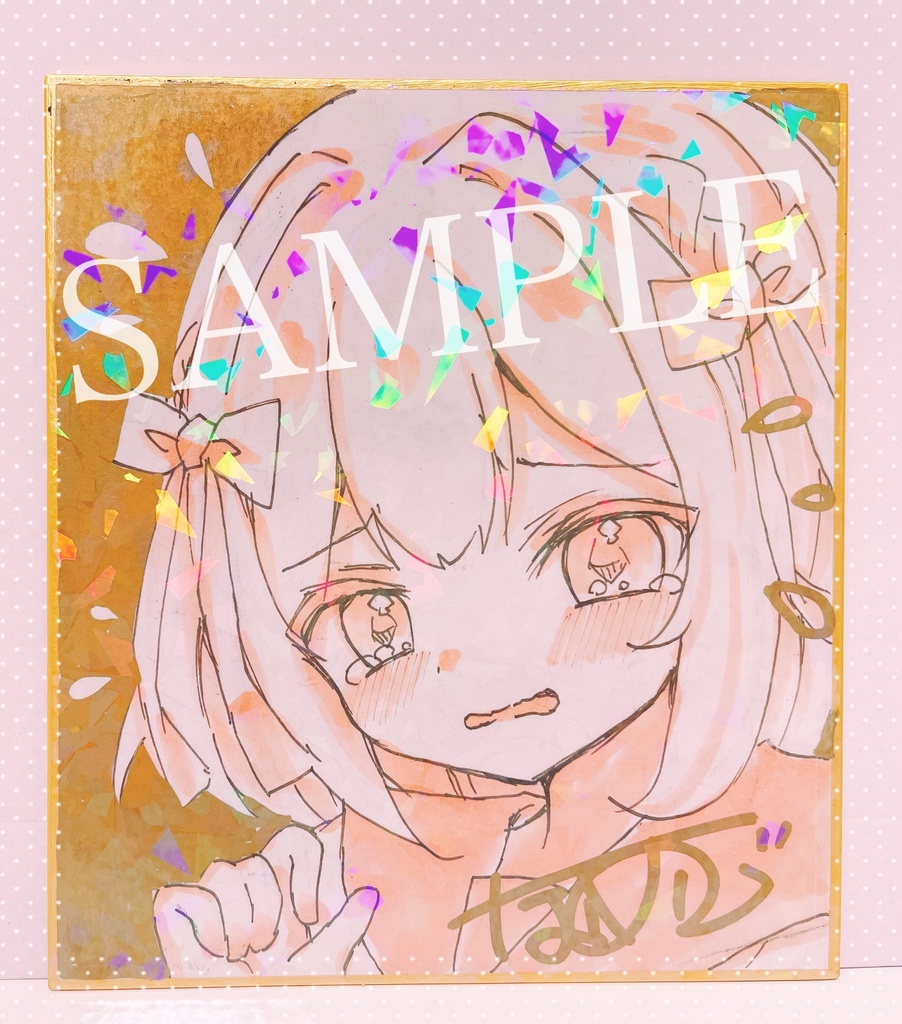 【オリジナル】ランダム!ミニ色紙ガチャ②【先着10枚】