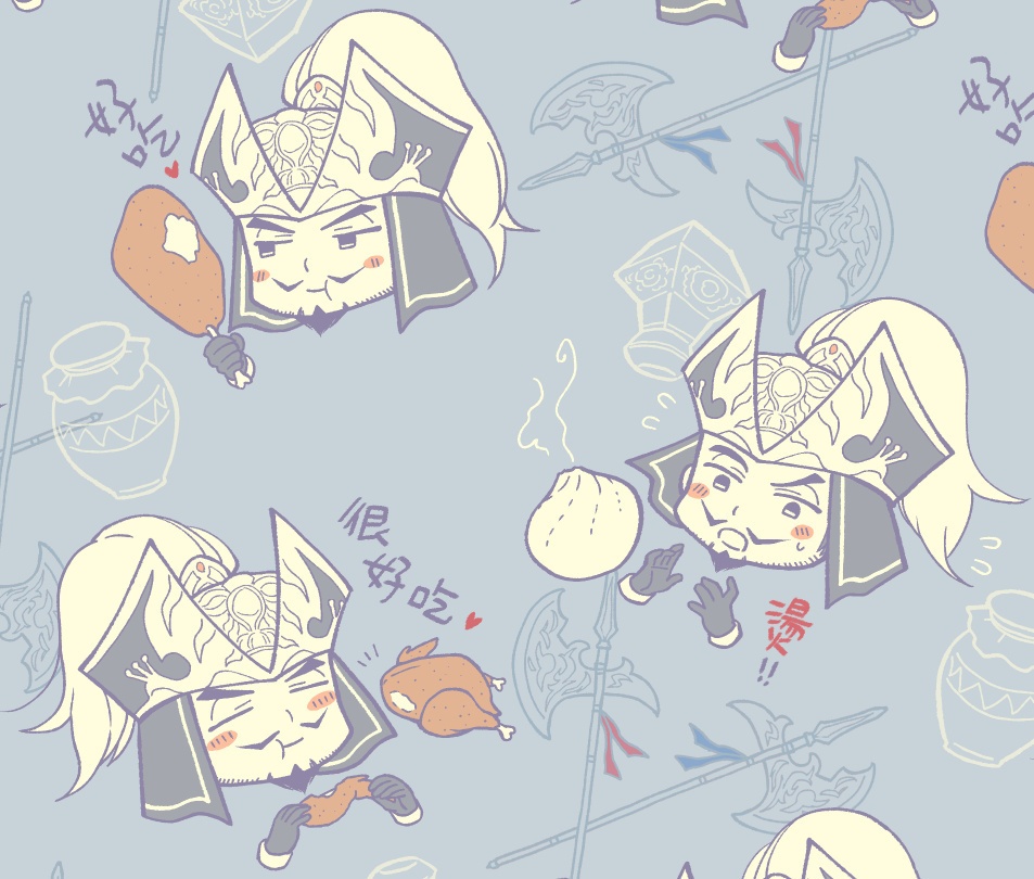 3mm/張遼 メガネ&液晶画面拭き・ミニタオル