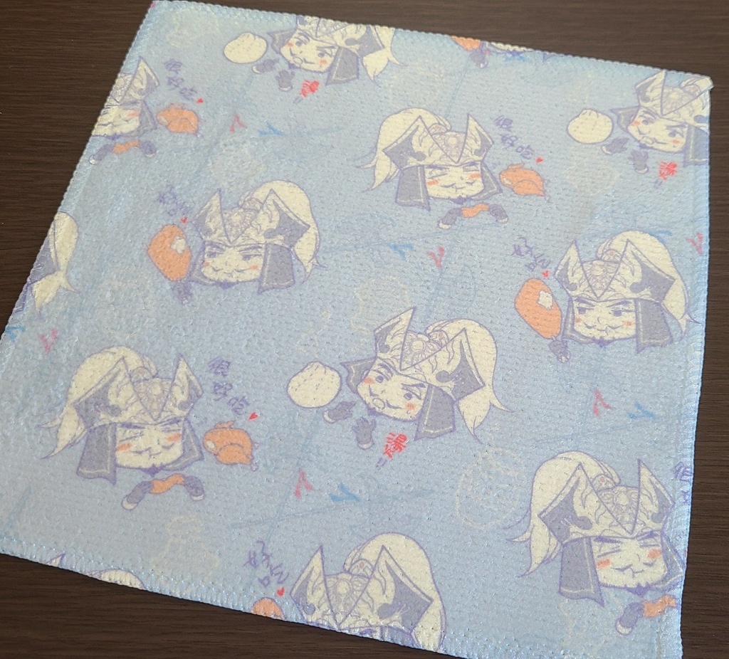 3mm/張遼 メガネ&液晶画面拭き・ミニタオル