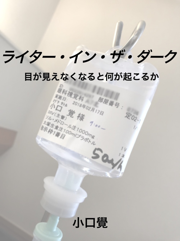 ライター・イン・ザ・ダーク 目が見えなくなると何が起こるか