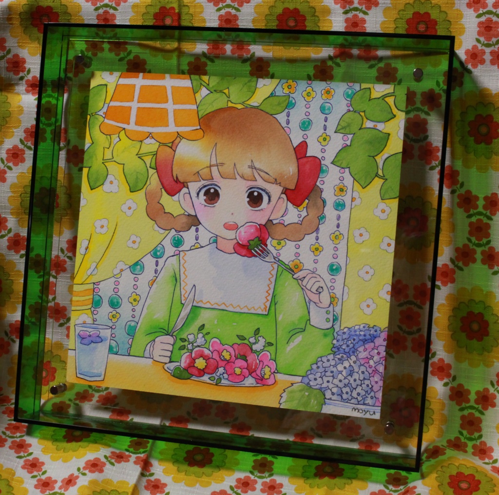 【額装済原画】綺麗で可愛くなるために