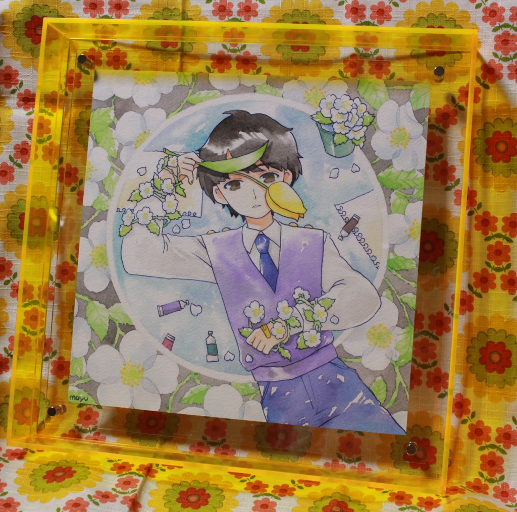 【額装済原画】傷