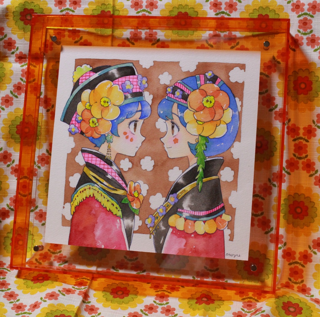 【額装済原画】ほぎごと