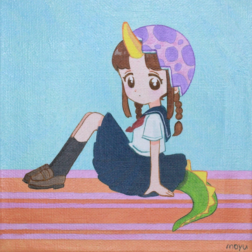 【キャンバス原画】怪獣