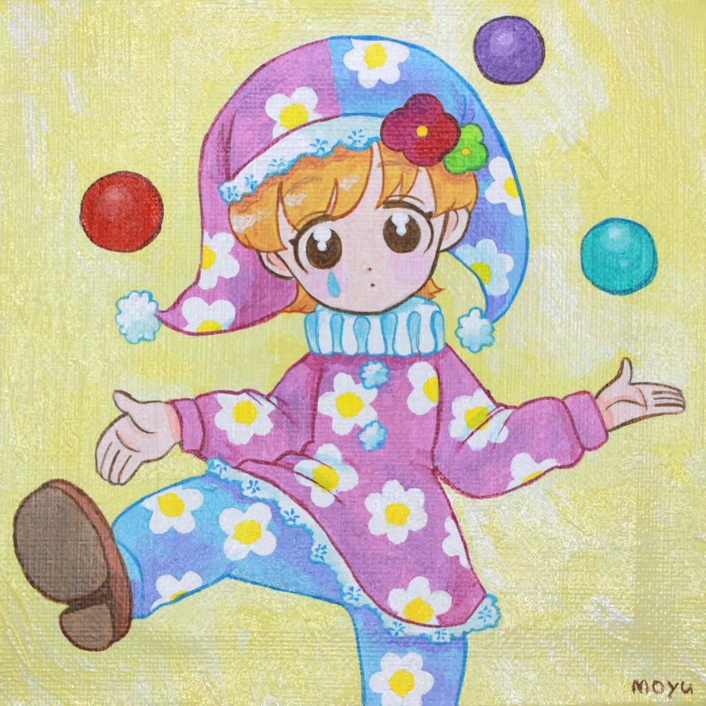 【キャンバス原画】道化師